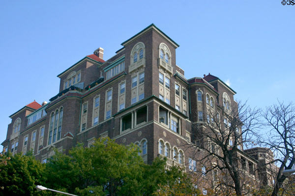 Campanile Apartments (1929) (925 Delaware & Bryant). Buffalo, NY. Style: Italian Renaissance Revival. Architect: B. Frank Kelly.