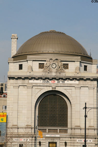 Bowery Savings Bank (now HSBC Bank) (1895) (130 Bowery St.). New York, NY. Architect: McKim, Mead & White. On National Register.
