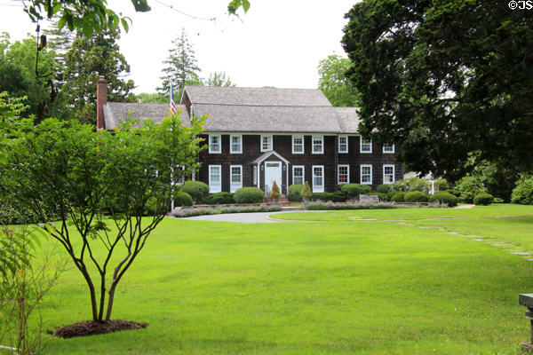 Col. Abraham Gardiner House (1747) (Main St.) occupied by British troops during American Revolution & now home to Ladies' Village Improvement Society. East Hampton, NY.