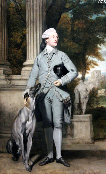 Richard Peers Symons, MP portrait (c1770-1) by Sir Joshua Reynolds of England at Cincinnati Art Museum. Cincinnati, OH.