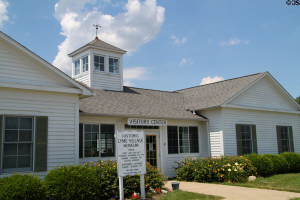 Visitor Center at Historic Lyme Village Museum. Bellevue, OH.
