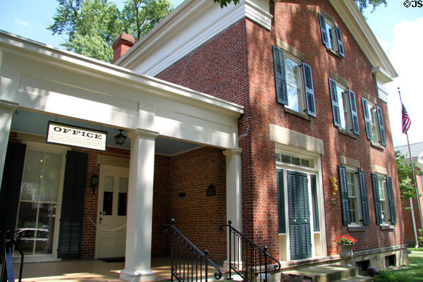 Dr. Lehman Galpin house (1847) at Milan Historical Museum. Milan, OH.