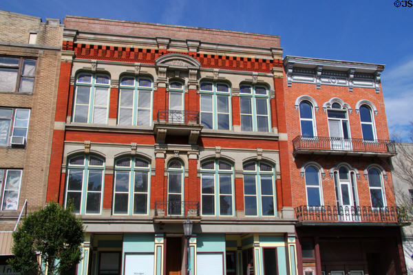 G&R Block (1881) & Italianate Commercial building (94 & 92 S. Washington St.). Tiffin, OH.