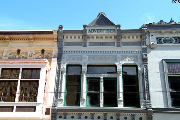 Advertiser building (1890) (27 Court St.). Tiffin, OH.