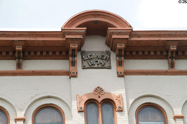 Leiner Block (1874) (S. Washington St.). Tiffin, OH.