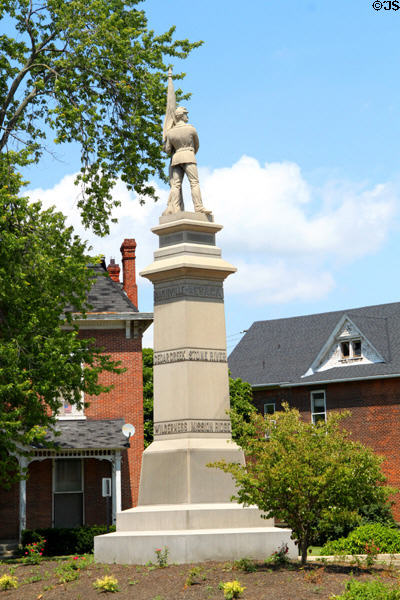 Tiffin Civil War Memorial on Frost Parkway. Tiffin, OH.