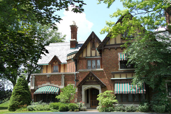 Tudor-style house (170 Sycamore St.). Tiffin, OH.