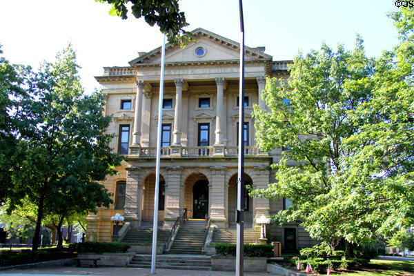 Lorain County Courthouse (1881) (308 2nd St.). Elyria, OH. Style: Renaissance. Architect: Elijah E. Myers. On National Register.