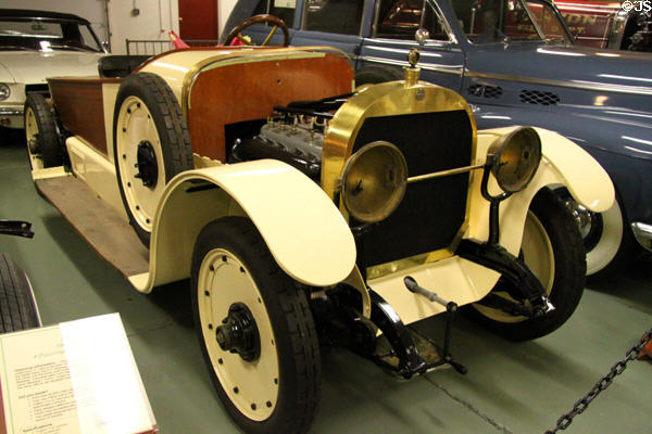McFarlan Type 138 Boattail (1919) from Connersville, Indiana at Canton Classic Car Museum. Canton, OH.