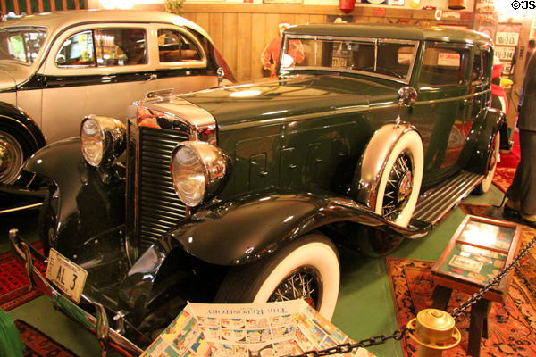 Marmon Sixteen 5 passenger coupe (1931) from Indianapolis, IN at Canton Classic Car Museum. Canton, OH.