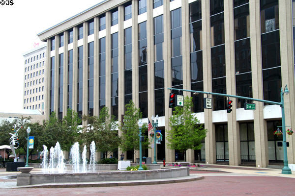 Stark County Building (110 Central Plaza S.). Canton, OH.