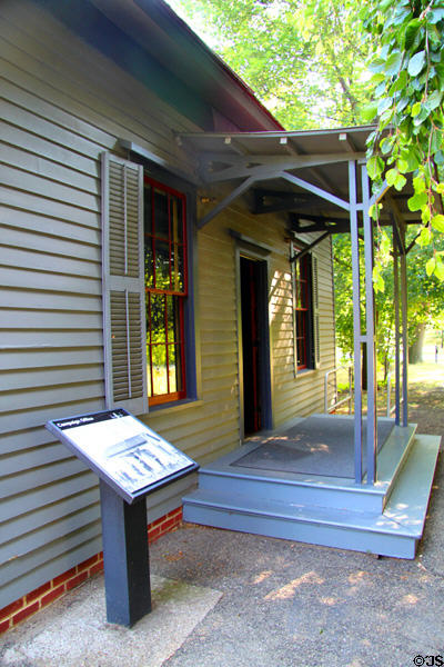 Presidential campaign office at James A. Garfield National Historic Site. Mentor, OH.