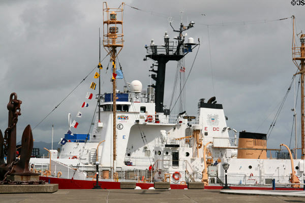 Coast Guard Cutter Alert visiting Columbia River Maritime Museum. Astoria, OR.
