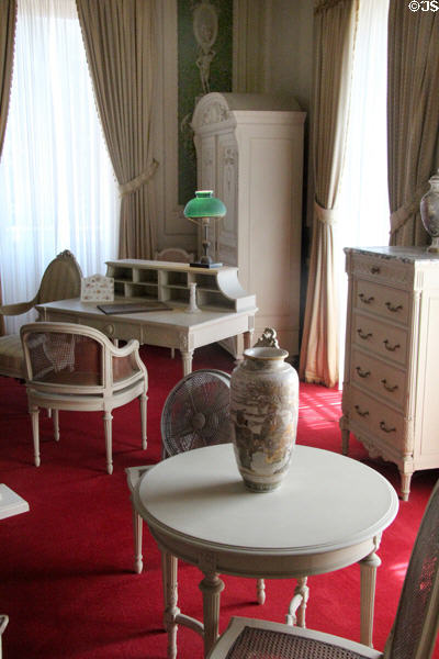 Guest Bedroom writing desk, table & dressers at The Breakers. Newport, RI.
