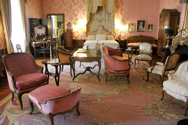 Guest Bedroom at Marble House. Newport, RI.