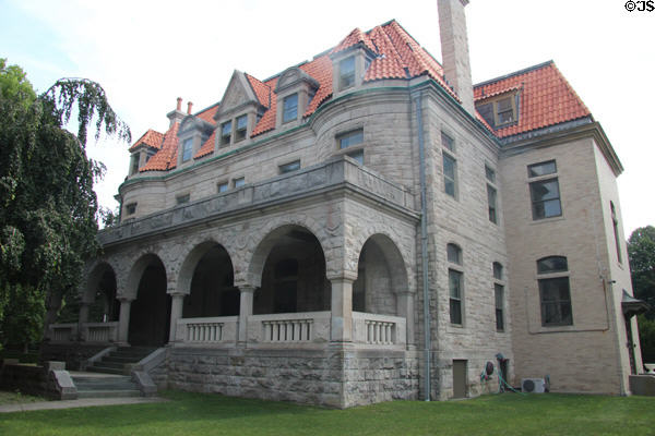 The Preservation Society of Newport County Headquarters Building (424 Bellevue Ave.). Newport, RI.