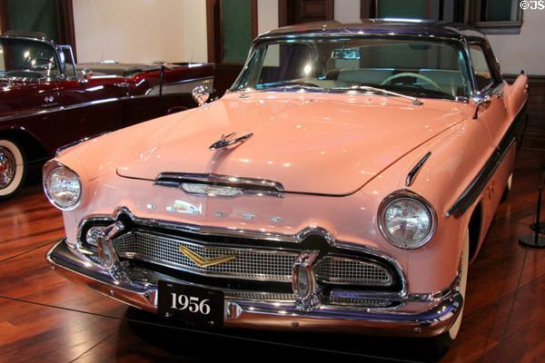 DeSoto Fireflite Sportsman 2 Door Hardtop (1956) at Audrain Automobile Museum. Newport, RI.
