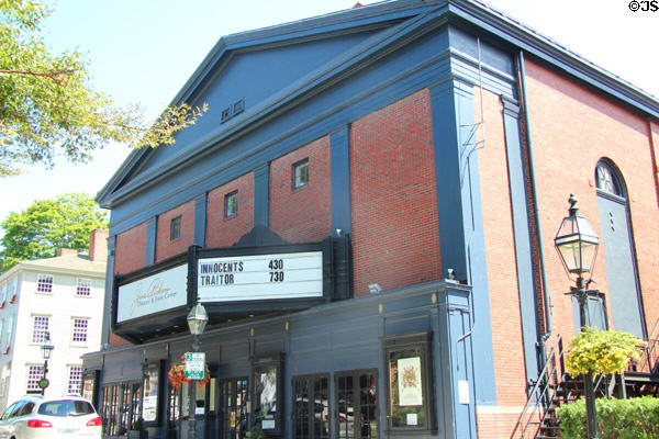 Jane Pickens Theater (1834 & 1919) (on Washington Square). Newport, RI. Architect: Russell Warren.