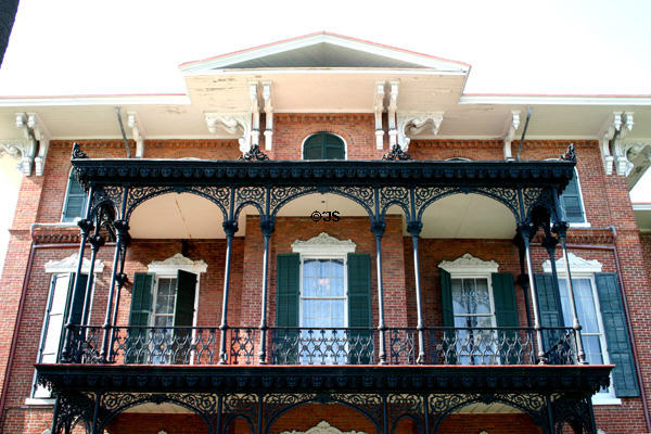 Ashton Villa second story details. Galveston, TX.