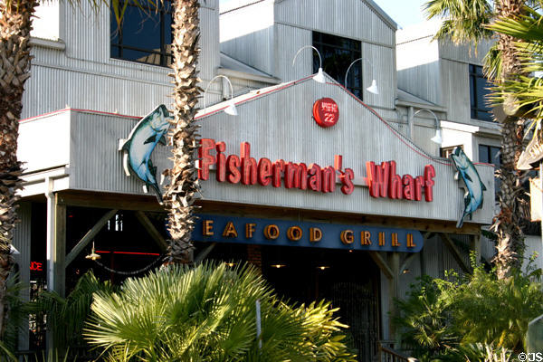 Fisherman's wharf seafood grill. Galveston, TX.