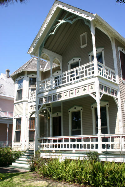 N. Grumbach house (1887) (1718 Church). Galveston, TX.