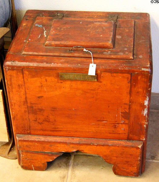 White Mountain ice box at Buffalo Soldiers National Museum. Houston, TX.