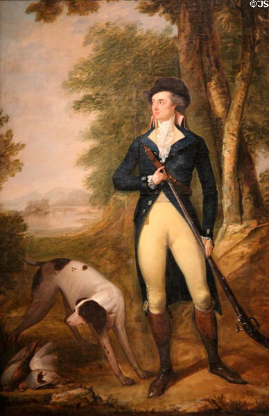 Portrait of a Gentleman (c1800) by Hugh Douglas Hamilton at Rienzi house museum. Houston, TX.