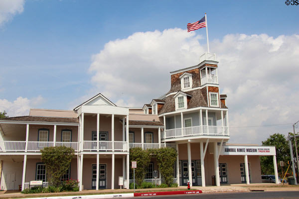 Admiral Nimitz Museum in former Nimitz Hotel (est. 1860) by Charles Henry Nimitz, Sr. Fredericksburg, TX.