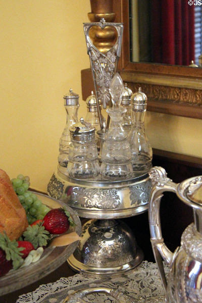 Caster set at East Terrace House. Waco, TX.