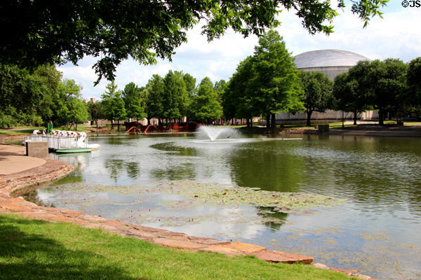 Lagoon at Fair Park. Dallas, TX.