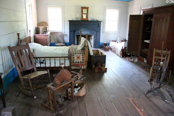 Second story room of the John Jay French Museum. Beaumont, TX.