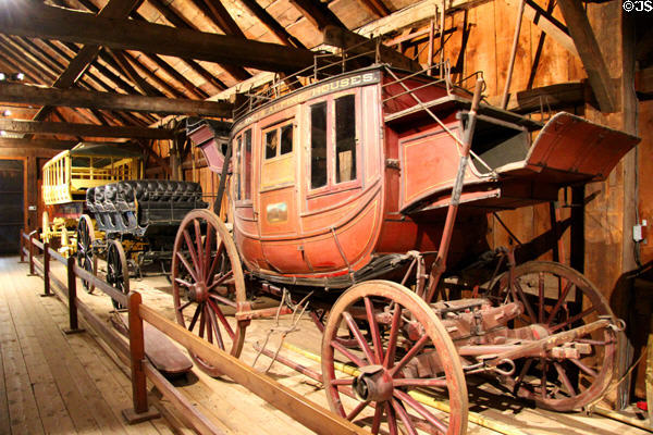 Concord & other coaches at Shelburne Museum. Shelburne, VT.