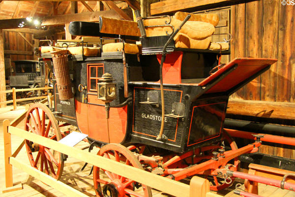 Defiance II road coach (c1900) by Guiet & Co. of Paris, France at Shelburne Museum. Shelburne, VT.