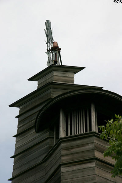 Upper observation deck of Romeo & Juliet Windmill at Taliesin. WI.