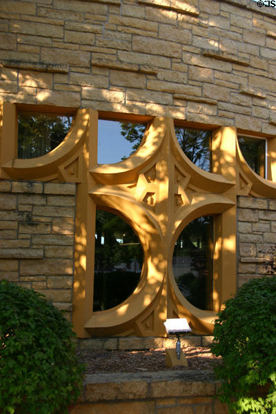M&I Bank window detail. Spring Green, WI.
