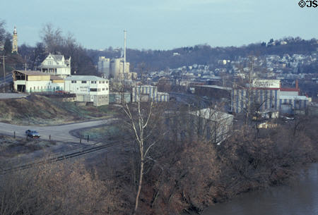 Light industrial area. Morgantown, WV.