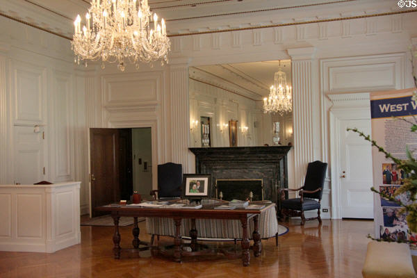 Governor's Reception Room in West Virginia State Capitol. Charleston, WV.