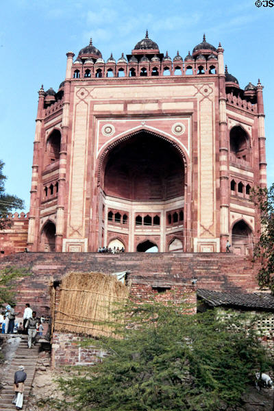 Mosque at Fatehpur Sikri. India.