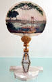 Lightshade with scene of Vienna by Balthasar Wigand at Historical Museum of City of Vienna. Vienna, Austria.