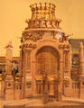 Model of Ehrenhalle by architect Otto Wagner at Historical Museum of City of Vienna. Vienna, Austria.