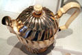 Tea pot by Dagobert Peche for Wiener Werkstätte at Historical Museum of City of Vienna. Vienna, Austria.