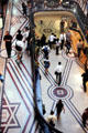 Patterned tiles decorate floors of Queen Victoria Building. Sydney, Australia.