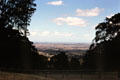 View of Melbourne from hills to the north. Australia.