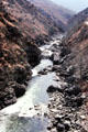 Chhuzom River between Paro & Thimpu. Bhutan.