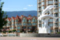 Residential complex on Lake Okanagan. Kelowna, BC.