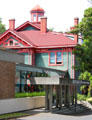 Italianate heritage Spencer Mansion now a gallery at Art Gallery of Greater Victoria. Victoria, BC.