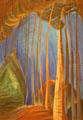 Blue Sky painting by Emily Carr at Art Gallery of Greater Victoria. Victoria, BC.