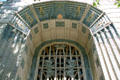 Terra cotta main entrance door surround on Marine Building. Vancouver, BC