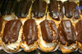 Cream puffs at Granville Island Market. Vancouver, BC.