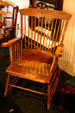 Canadian rocking chair by James B. Seely at New Brunswick Museum. Saint John, NB.